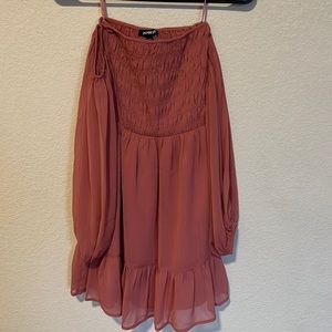 Express off the shoulder dress